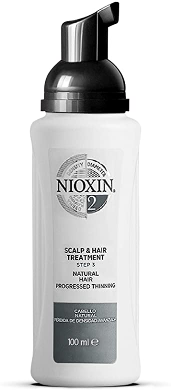 Nioxin 3-Part System 2 |Hair Repair Treatment for Natural Hair with Progressed Thinning