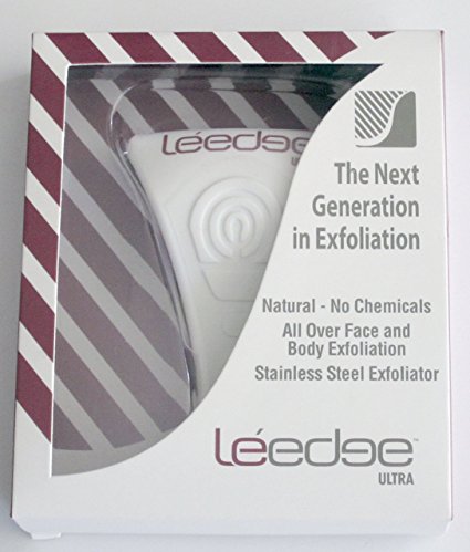 Le Edge ULTRA Full Face and Body Exfoliator - White with Rose Gold Print (Limited Edition)