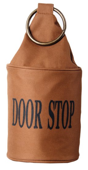 Esschert Design USA LH118 Fabric Doorstop with Ring