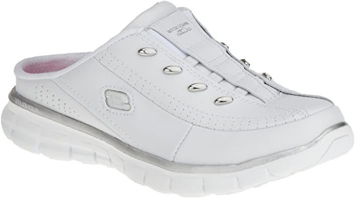 Skechers Sport Women's Elite Glam Synergy Slip-On Mule Sneaker