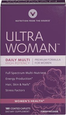 Vitamin World Ultra Woman Daily Multi, 180 Count