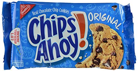 Chips Ahoy! Cookies, Original Chocolate Chip, 13 Ounce Tray