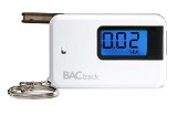BACtrack Go Keychain Breathalyzer Portable Keyring Breath Alcohol Tester White