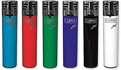 6 Jet Flame Clipper Wind Resistant Resistant Torch Lighters