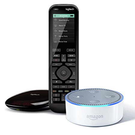 Logitech Harmony Elite   All-New Echo Dot (2nd Generation)