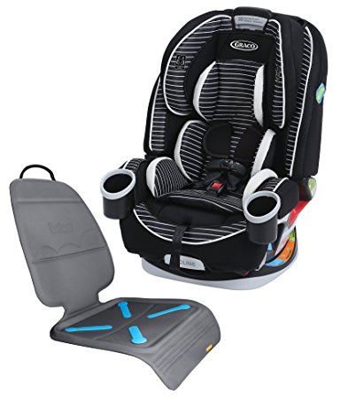 Graco 4Ever All-In-One Convertible Car Seat with Seat Protector, Studio