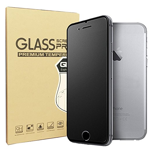 iPhone 8 Plus/iPhone 7 Plus Matte Screen Protector, Sonto 9H Hardness Tempered Glass Anti-Fingerprint Anti-glare Film for iPhone 7&8 Plus 5.5 inch, Ultra Slim Touch Smooth as Silk (iPhone 7/8 Plus)