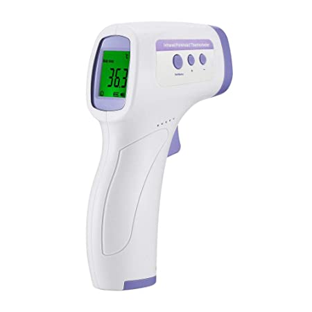 【2020 New Product Discount】Infrared Thermometer for Adults,Forehead and Ear Thermometer for Fever, Babies, Children, Adults, Indoor and Outdoor Use