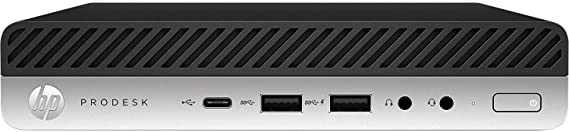 2019 HP EliteDesk 800 G3 Mini Business Desktop (Intel Quad-Core i5-7500T, 16GB DDR4 Memory, 512GB SSD) Type-C, DP, WiFi, Ethernet, USB Keyboard   Mouse, Windows 10 Pro Professional 64 bit