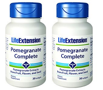 Life Extension Pomegranate Complete 30 Softgels (2 Pack)