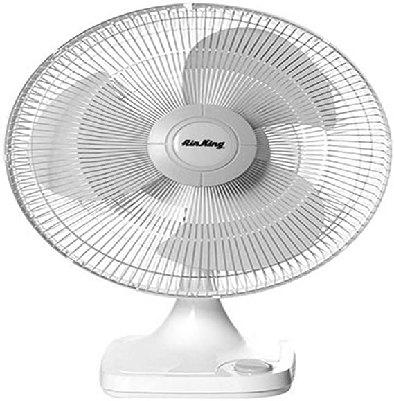 Air King 9102 12-Inch 3-Speed Oscillating Table Fan