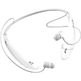 LG Electronics Tone Ultra HBS-800 Bluetooth Stereo Headset - Retail Packaging - White