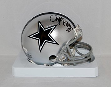 Cliff Harris Autographed Dallas Cowboys Mini Helmet- JSA Witnessed Auth