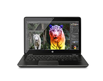 HP ZBook 14 G2 Mobile Workstation Laptop: 14" FHD (1920x1080) Anti-Glare IPS | Intel Core i7-5500U | 16GB RAM | 256GB SSD | AMD FirePro M4150 Graphics | Windows 7 Professional 64-bit