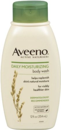 Aveeno Daily Moisturizing Body Wash, 12 Ounce (Pack of 2)