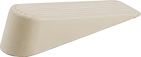 Shepherd Hardware 9162 Rubber Door Wedges, Off-White, 2-Pack