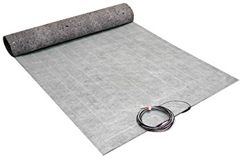 7.5 Sq. ft. Electric Under Floor Heating Mat for Laminate and Wood Floor Heating: 120-Volt (heated floor coverage 5 ft. x 18 in.), ThermoFloor Model TF1505-120