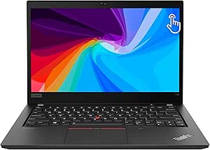 Lenovo Thinkpad T14 Gen 2 14" Touchscreen Laptop, i7 1165G7 2.8Ghz, 32GB DDR4, 512GB NVMe SSD, 1080p Full HD, Thunderbolt 4, HDMI, Webcam, Windows 11 Pro - Black (Renewed)