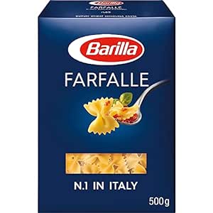 Barilla Pasta Farfalle Durum Wheat - 500 grams, Italy