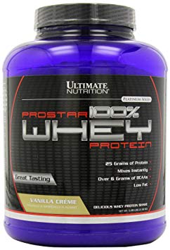 Ultimate Nutrition Prostar 100% Whey Protein - 5.28 lbs (Vanilla Creme)