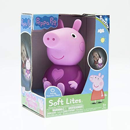 Peppa Pig Soft Lite - Peppa - Soft and Portable Light-Up Toy and Nightlight