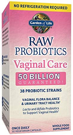Garden of Life Raw Probiotics Vaginal Care, 30 Vegetarian Capsules