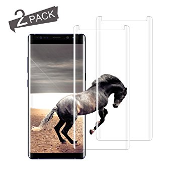 Lupaava Galaxy Note 8 Screen Protector [2Pack] Premium Tempered Glass Anti-Scratch Anti-Bubble, Clear High Definition [Case Friendly] (Note 8 / 2-Pack)