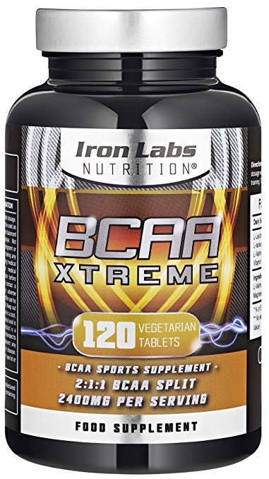 BCAA Xtreme | 600mg x 120 Tablets | Ultimate BCAA Tablets for Performance | 2400mg Daily Serving - Vegetarian Tablets - 30 Day Supply