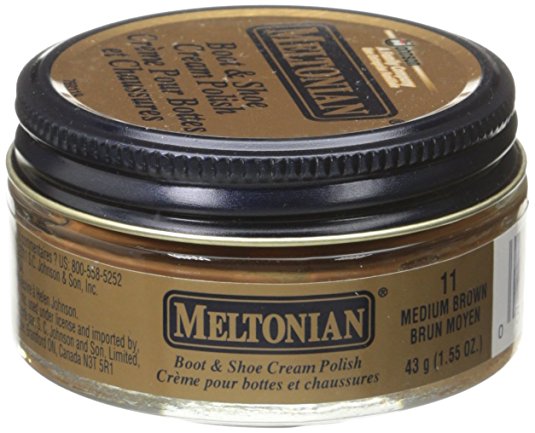 Meltonian Shoe Cream, 1.55 Oz, Medium Brown
