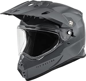 Fly Racing Trekker Helmet (Grey, X-Large)