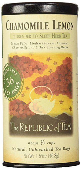 The Republic of Tea, Chamomile Lemon Tea, 36-Count