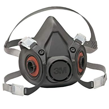 3M 6200 Medium Respirator Face Piece 1/2 Mask