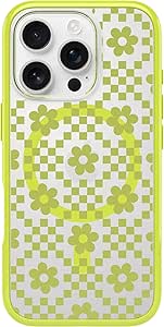 OtterBox iPhone 16 Pro Symmetry Series Clear Case - Daisy Dance (Yellow)