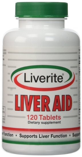 Liverite Liver Aid 120 Tablets, Liver Support, Liver Cleanse, Liver Care, Liver Function.
