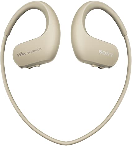 Sony NW-WS413 Waterproof All-in-One MP3 Player, 4 GB - Ivory