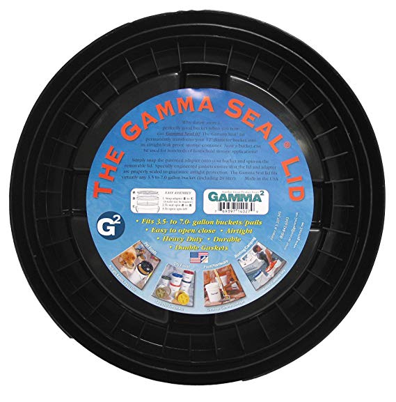 Gamma Seal Lid for 3.5 and 5 Gallon Buckets (12/Cs)