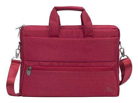 Rivacase 8630 15.6 Inch Laptop Bag Durable Water Resistant Red Color