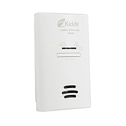 Kidde KNCOB-DP2 Tamper Resistant Plug-In Carbon Monoxide Alarm with Battery Backup by Kidde