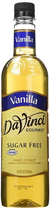 Da Vinci Sugar Free Original Vanilla Syrup (Plastic Bottle)