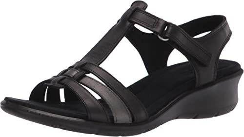 ECCO Women's Finola T-Strap Wedge Sandal