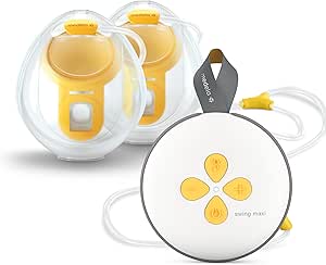 Medela Swing Maxi Hands-free | Tire-lait électrique double mains libres simple, intuitif, idéal pour les déplacements