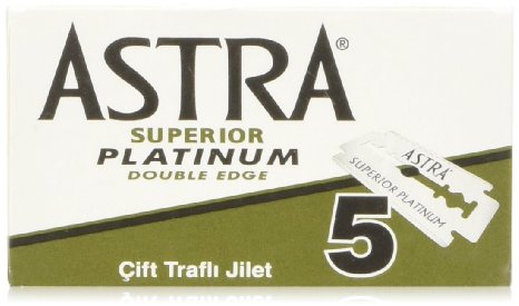100 Astra Superior Premium Platinum Double Edge Safety Razor Blades Personal Healthcare / Health Care