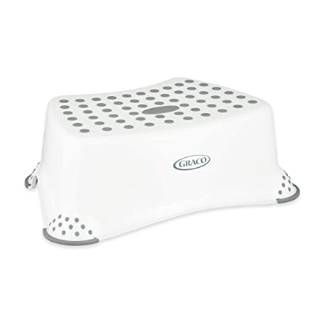 Graco Step Stool with Anti-Slip Grip - White