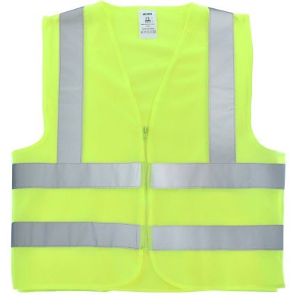 Neiko® 53940A High Visibility Safety Vest, ANSI/ ISEA Standard | Color Neon Yellow | Size M