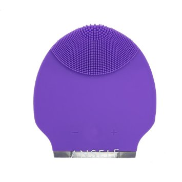 Silicone Personal Rechargeable Mini Ultrasonic Beauty Instrument Super Facial Cleaner Face Care
