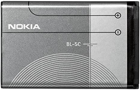 Nokia Battery BL-5C 1100,2112,2270,2280,2285,2300,2600,2850,3100, 3105, 3120, 3600,3620,3650,3660,5140,6108,6280