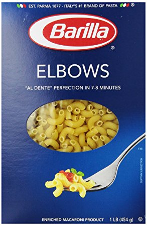 Barilla Pasta, Elbow, 16 Ounce