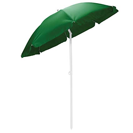 Picnic Time 'Outdoor Canopy Sunshade Umbrella 5.5', Green