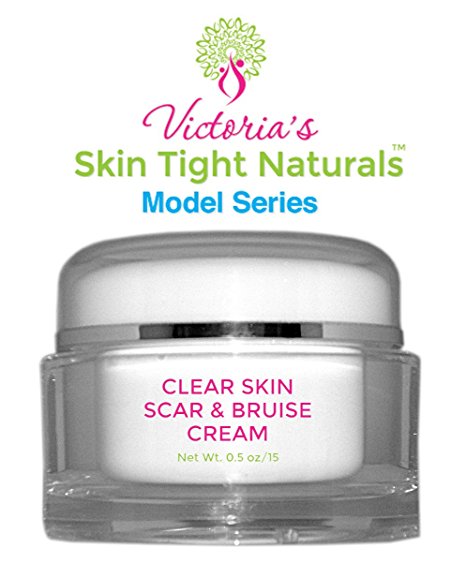 Victoria's Best Clear Skin Scar and Bruise Cream Model Series