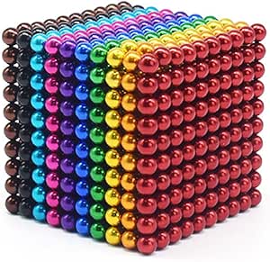 1000 Buiding Stacking Block Sets Magnetic Desk Balls Magnet Beads Putty Toy Slime